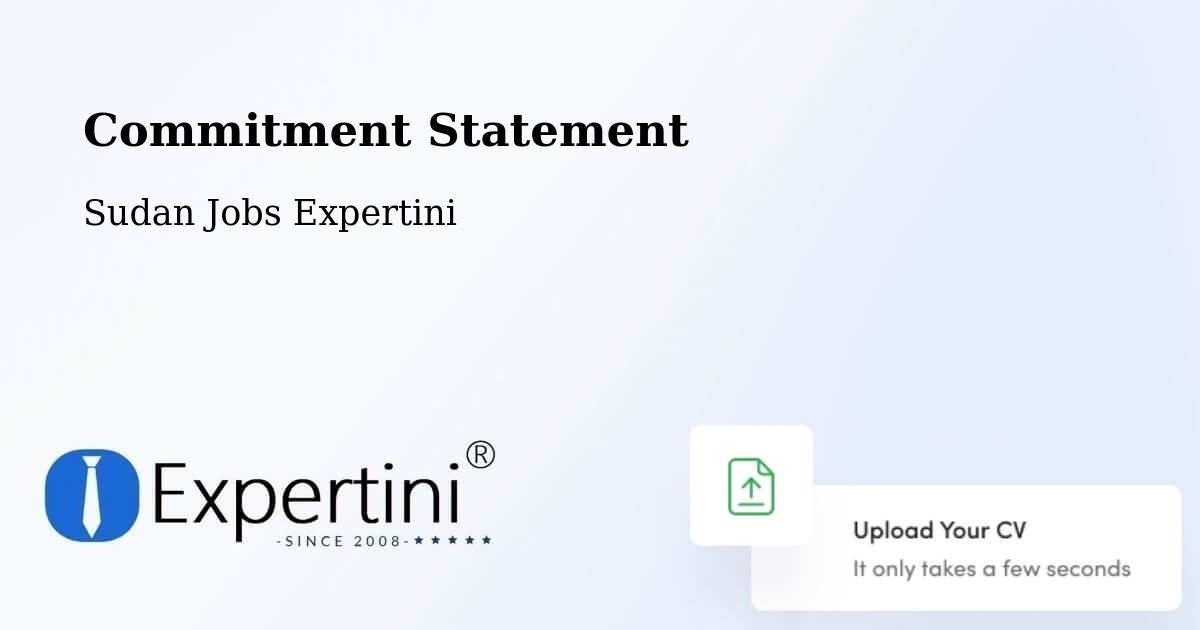 Corporate Commitment – Tandaltī - Sudan Jobs Expertini